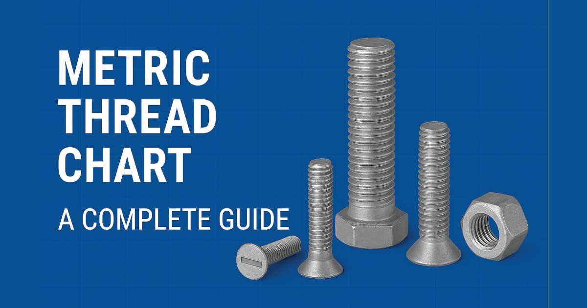 Metric Thread Chart: A Complete Guide