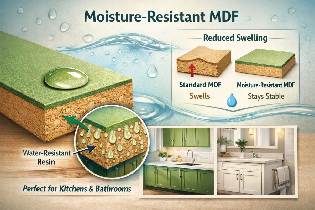 Moisture-Resistant MDF