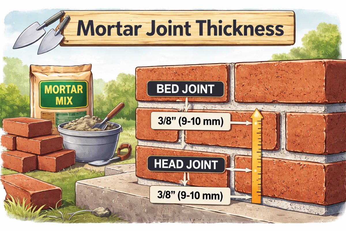 Mortar Joint Thickness