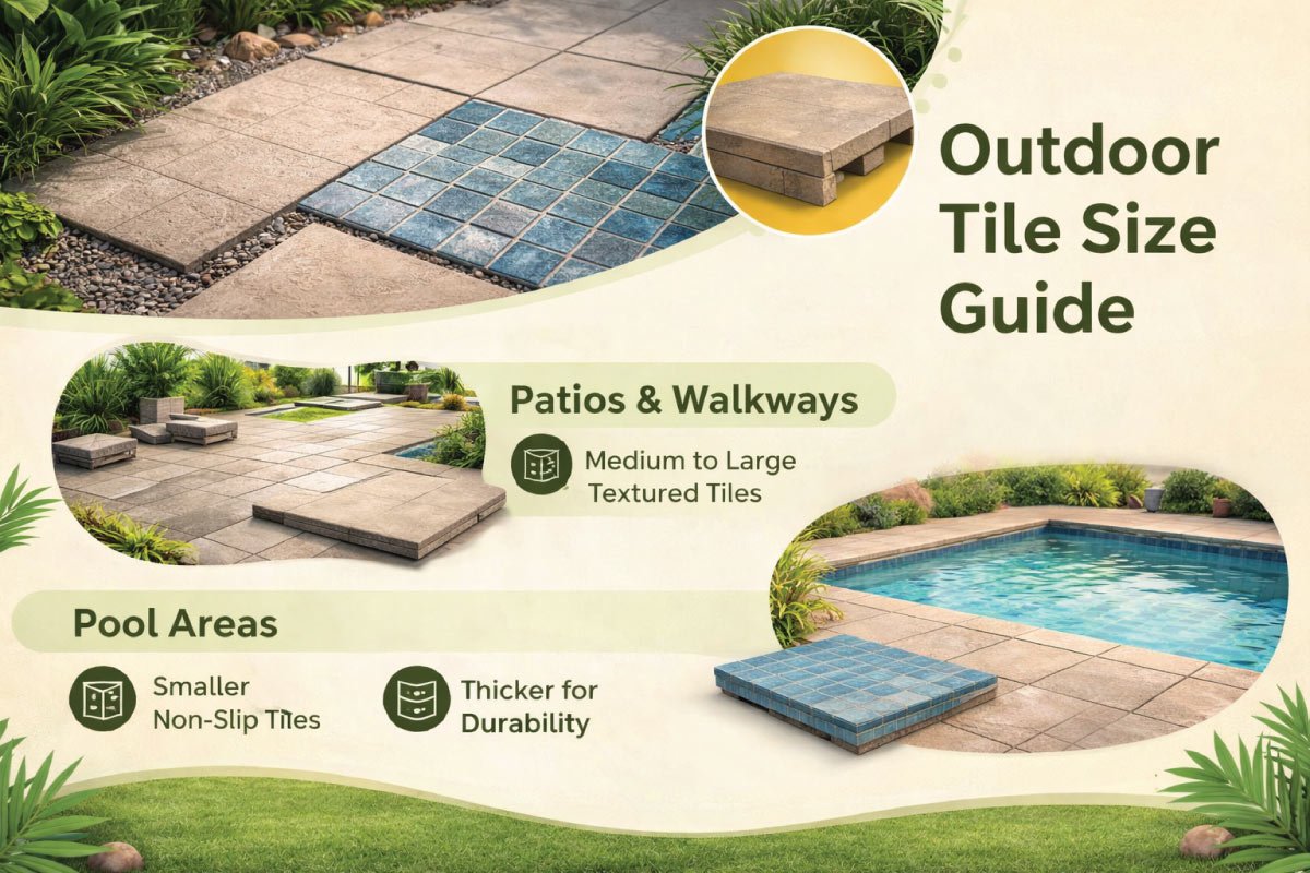 Outdoor Tile Size Guide