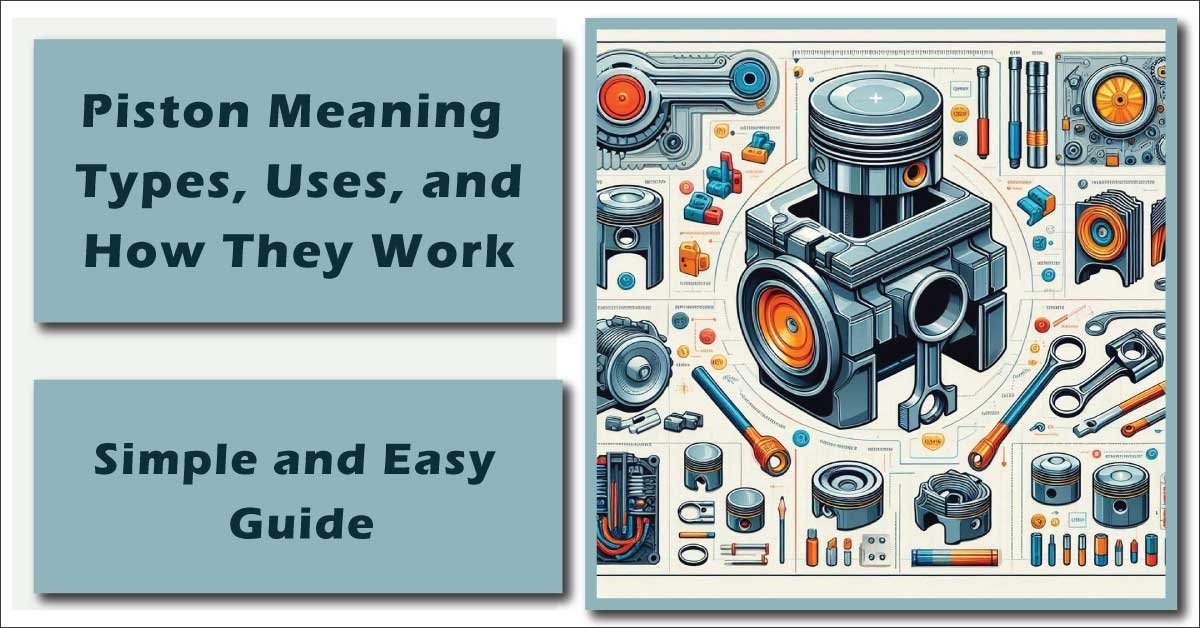 Piston Meaning: Types, Uses, and How They Work