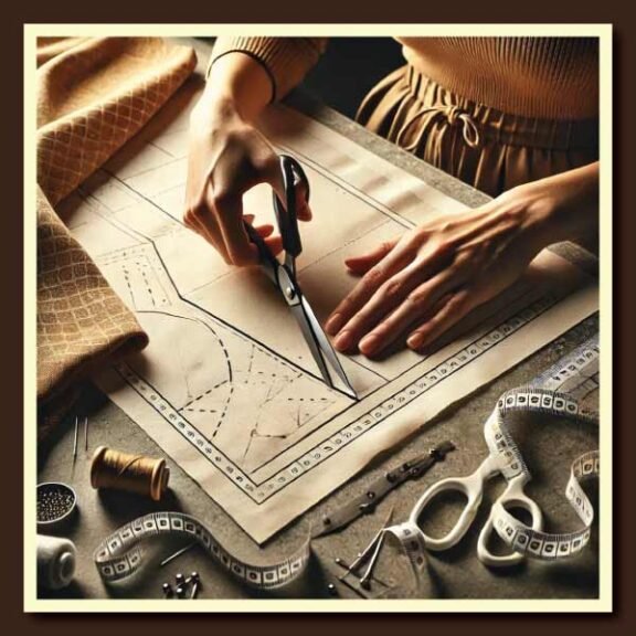 Prepare and Cut the Fabric,how to use a sewing pattern