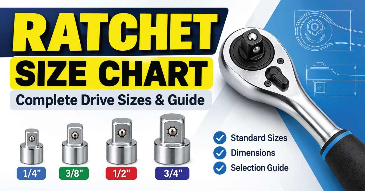 Ratchet Size Chart