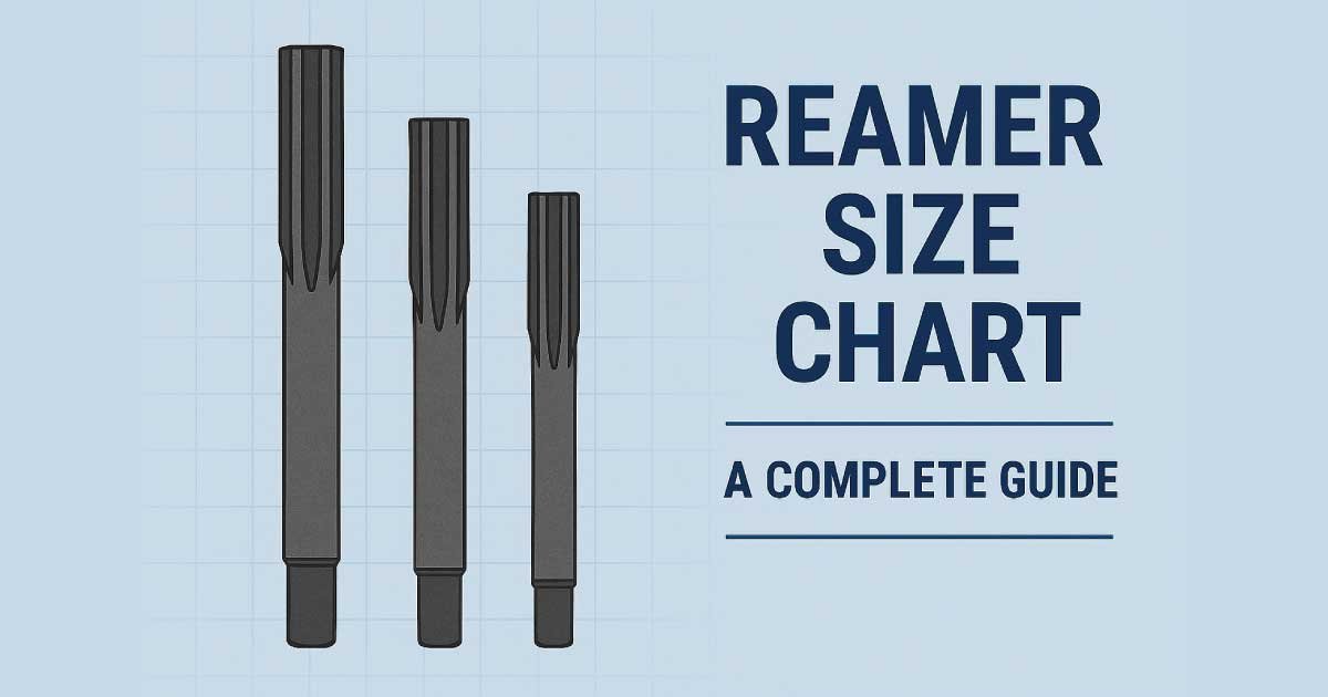 Reamer Size Chart: Free, Printable, PDF
