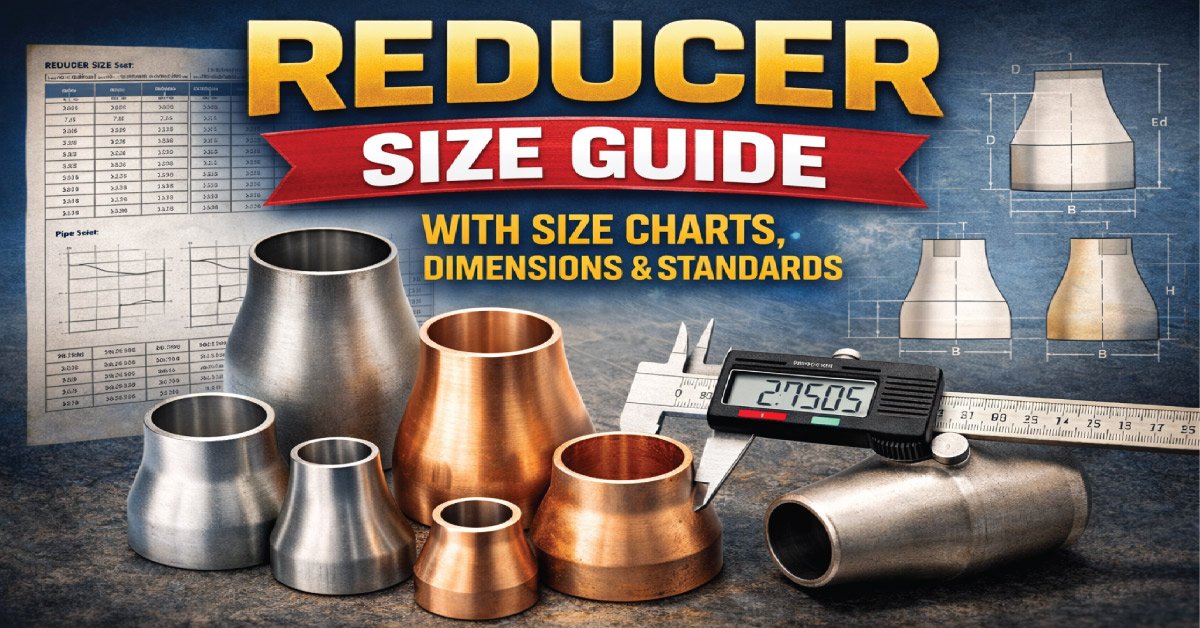 Reducer Size Guide with Size Charts
