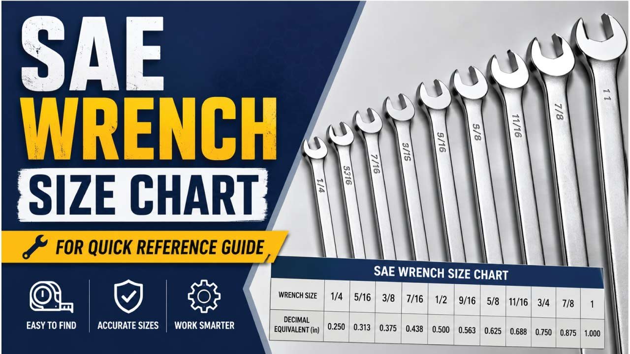 SAE Wrench Size Chart for Quick Reference Guide
