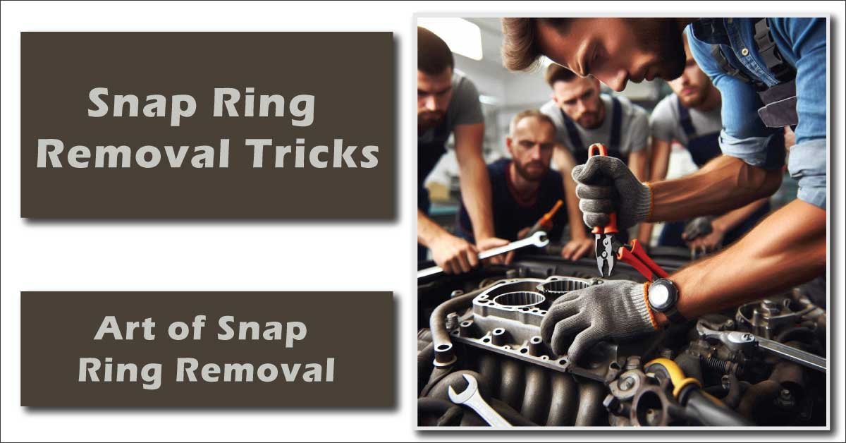 Snap Ring Removal Tricks