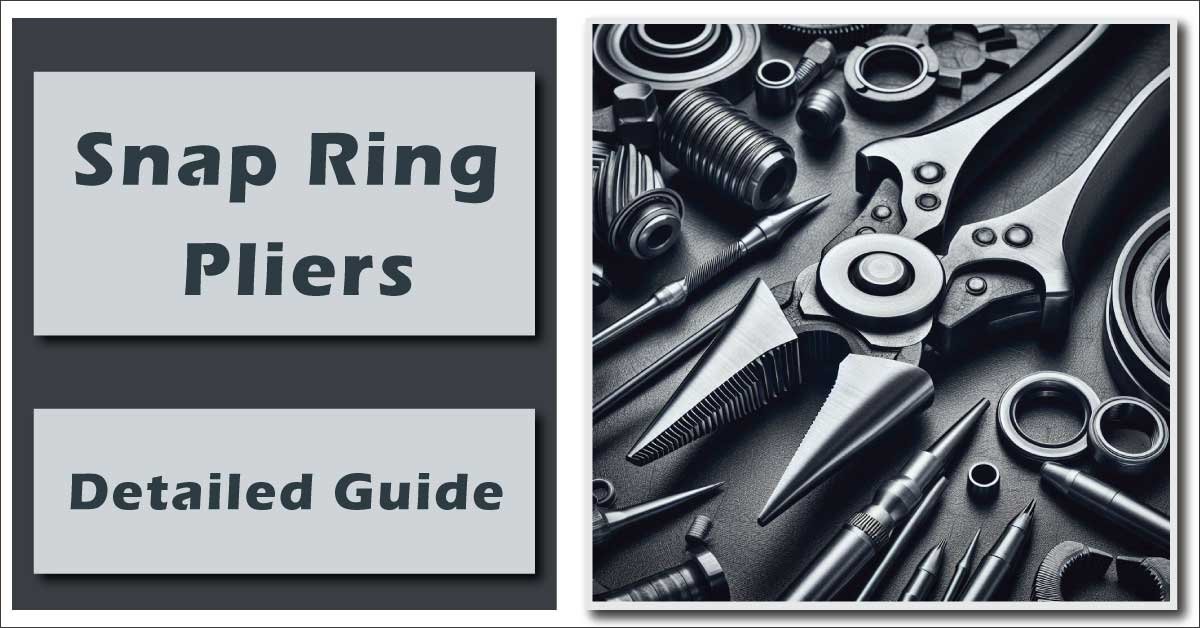 Snap ring pliers