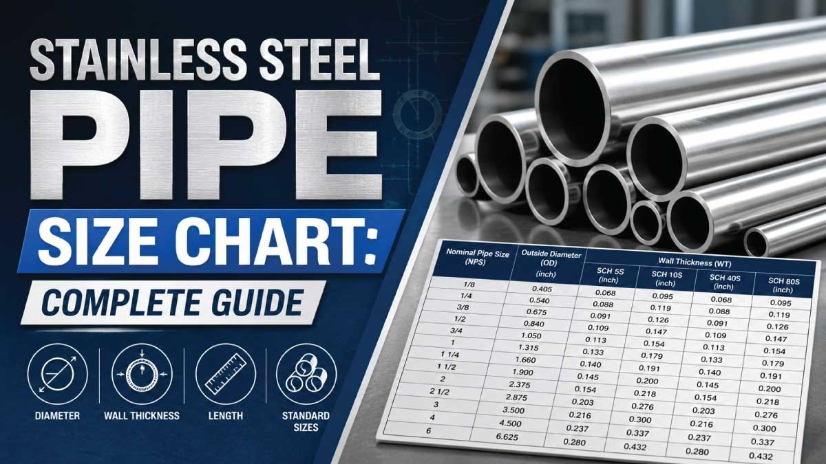 Stainless Steel Pipe Size Chart