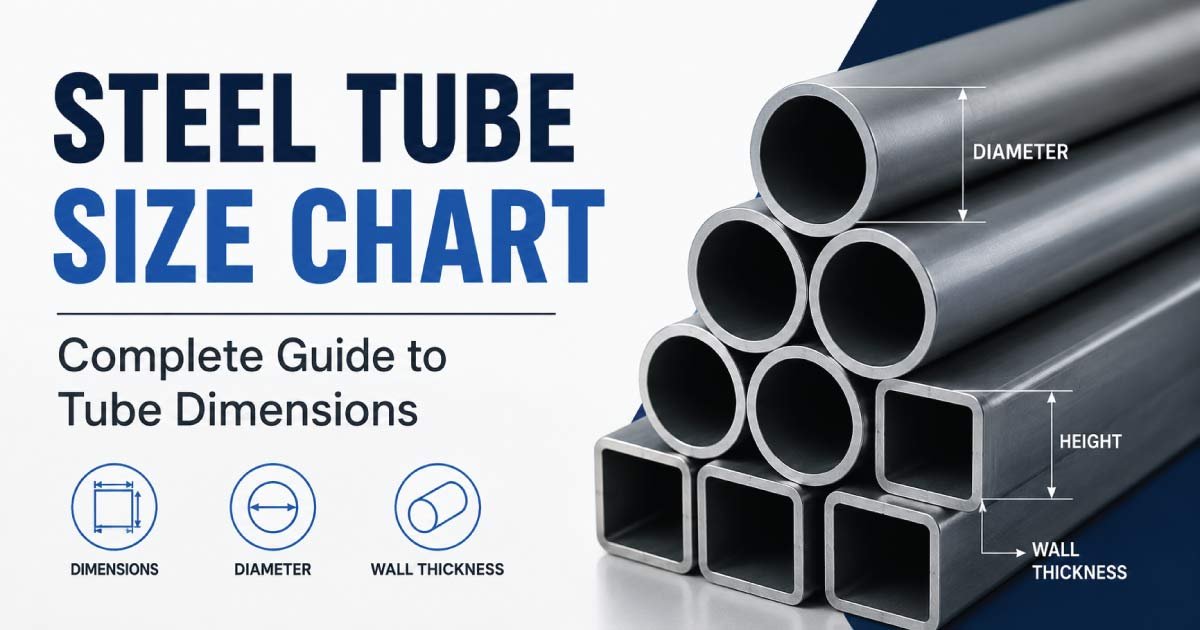 Steel Tube Size Chart