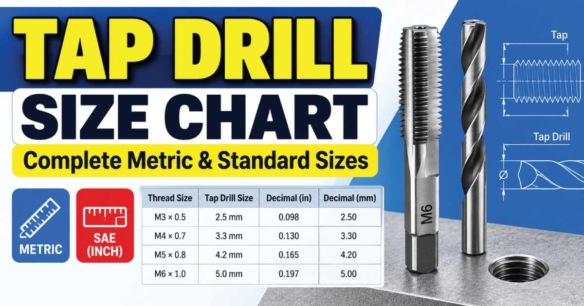 Tap Drill Size Chart