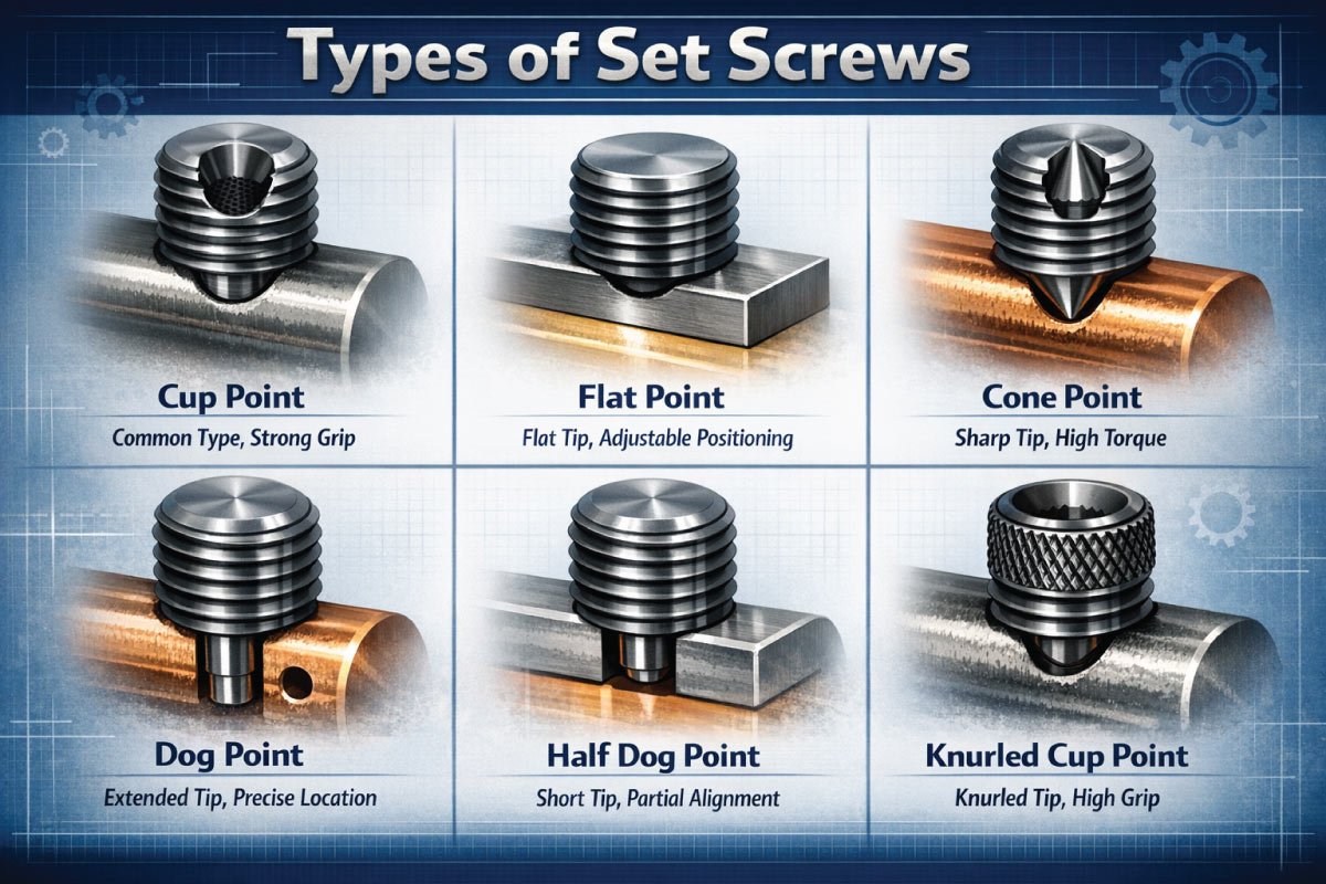 Types of Set Screws