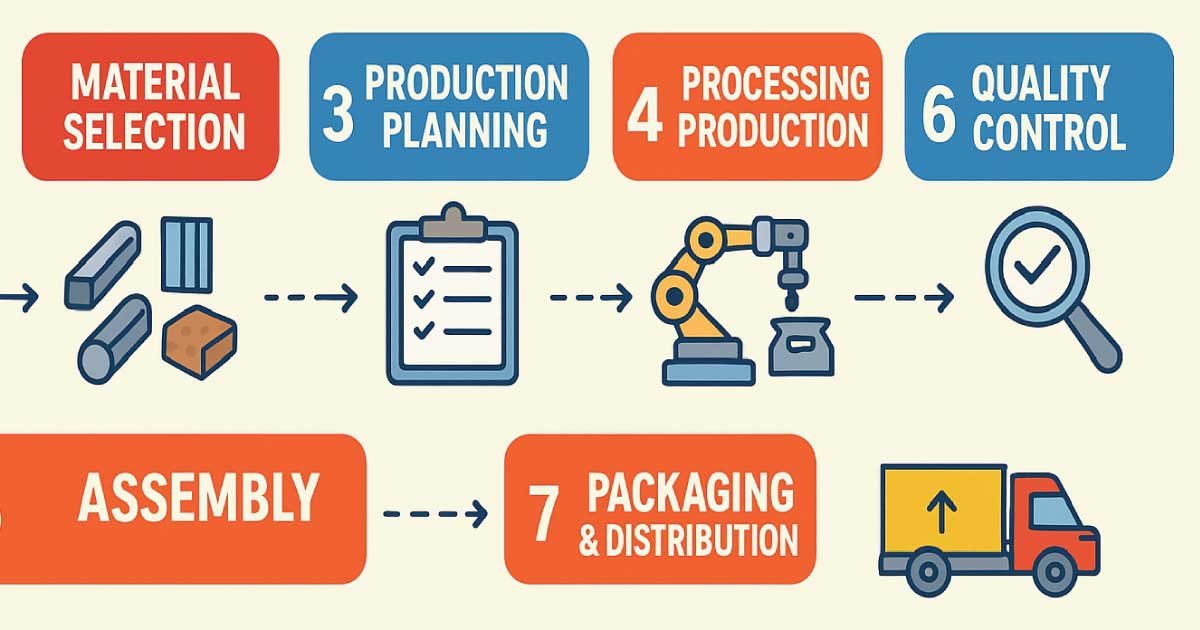Understand Manufacturing in 7 Easy Steps in Just 5 Minutes