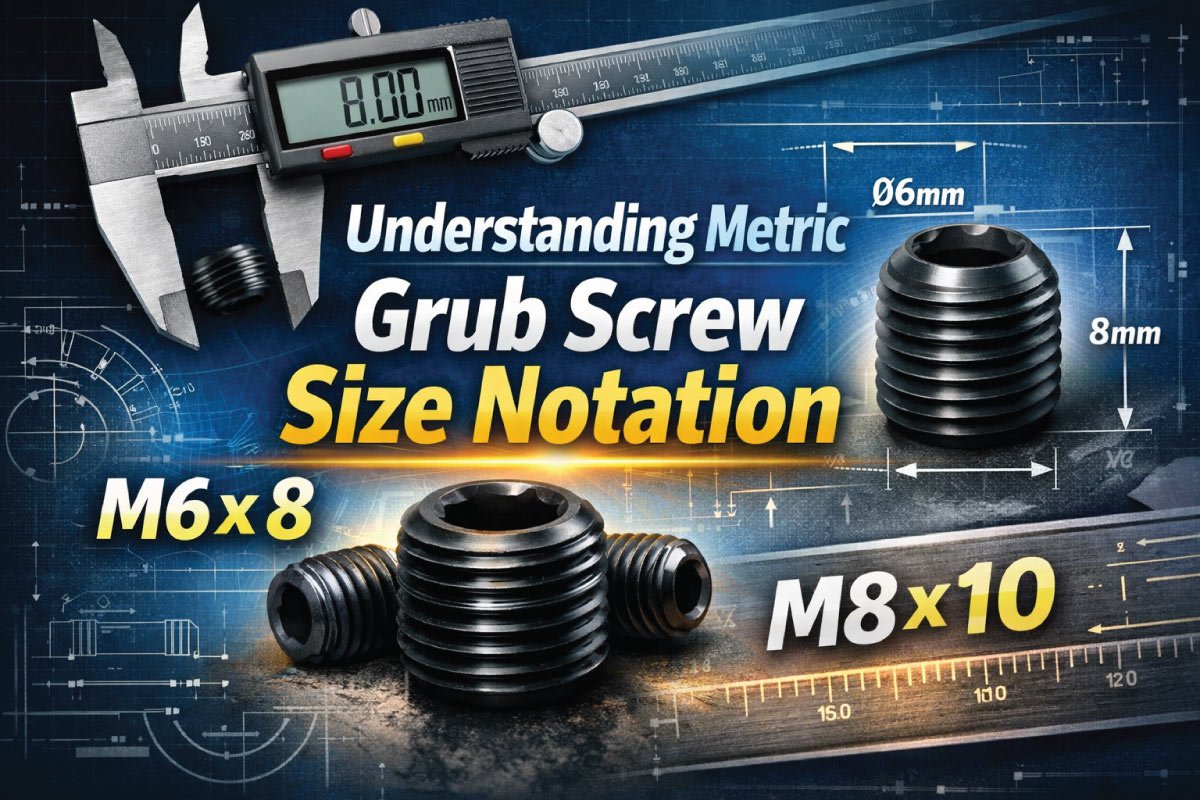 Understanding Metric Grub Screw Size Notationf