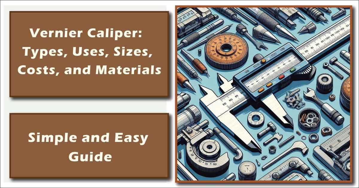 Vernier Caliper: Types, Uses, Sizes, Costs, and Materials