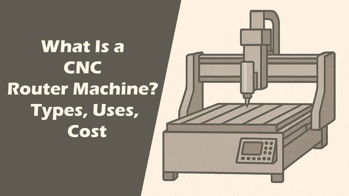 What Is a CNC Router Machine? Types, Uses, Cost & How to Use