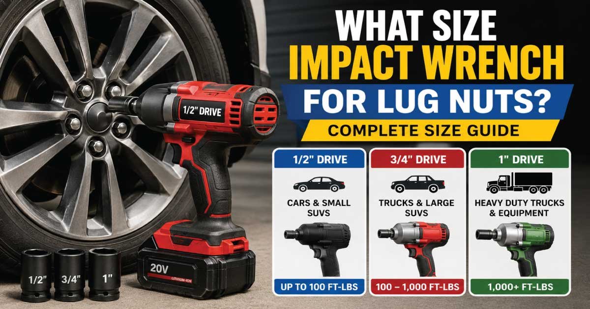 What Size Impact Wrench for Lug Nuts