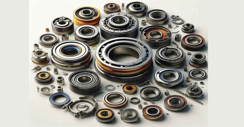 What are the typical materials used in mechanical seals?