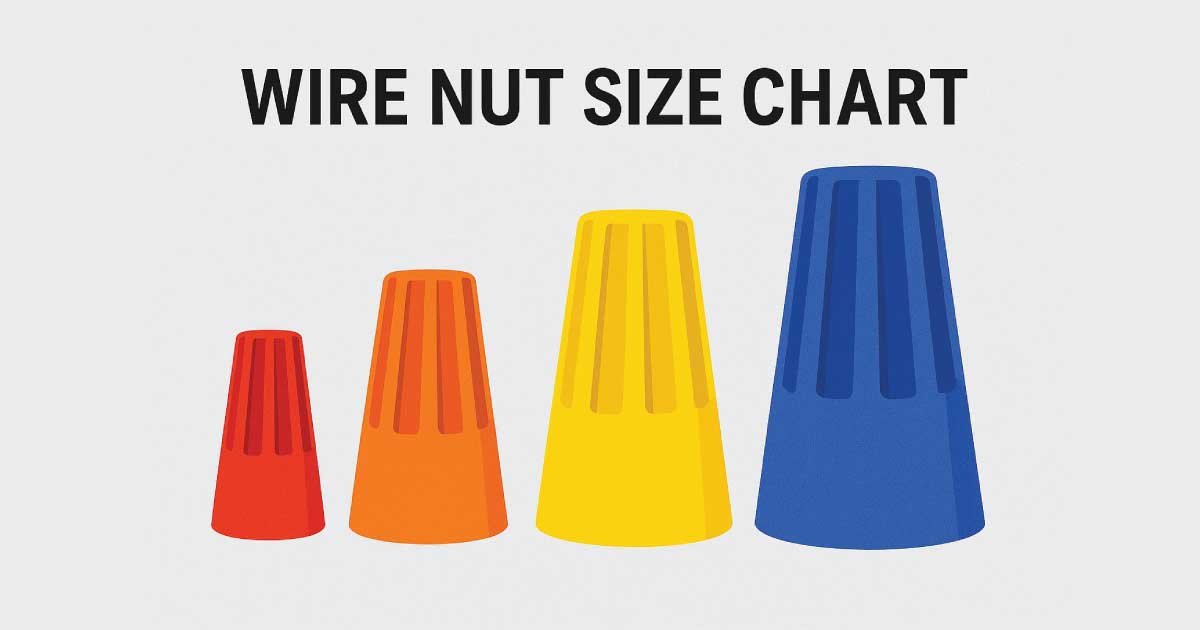 Wire Nut Size Chart: A Complete Guide