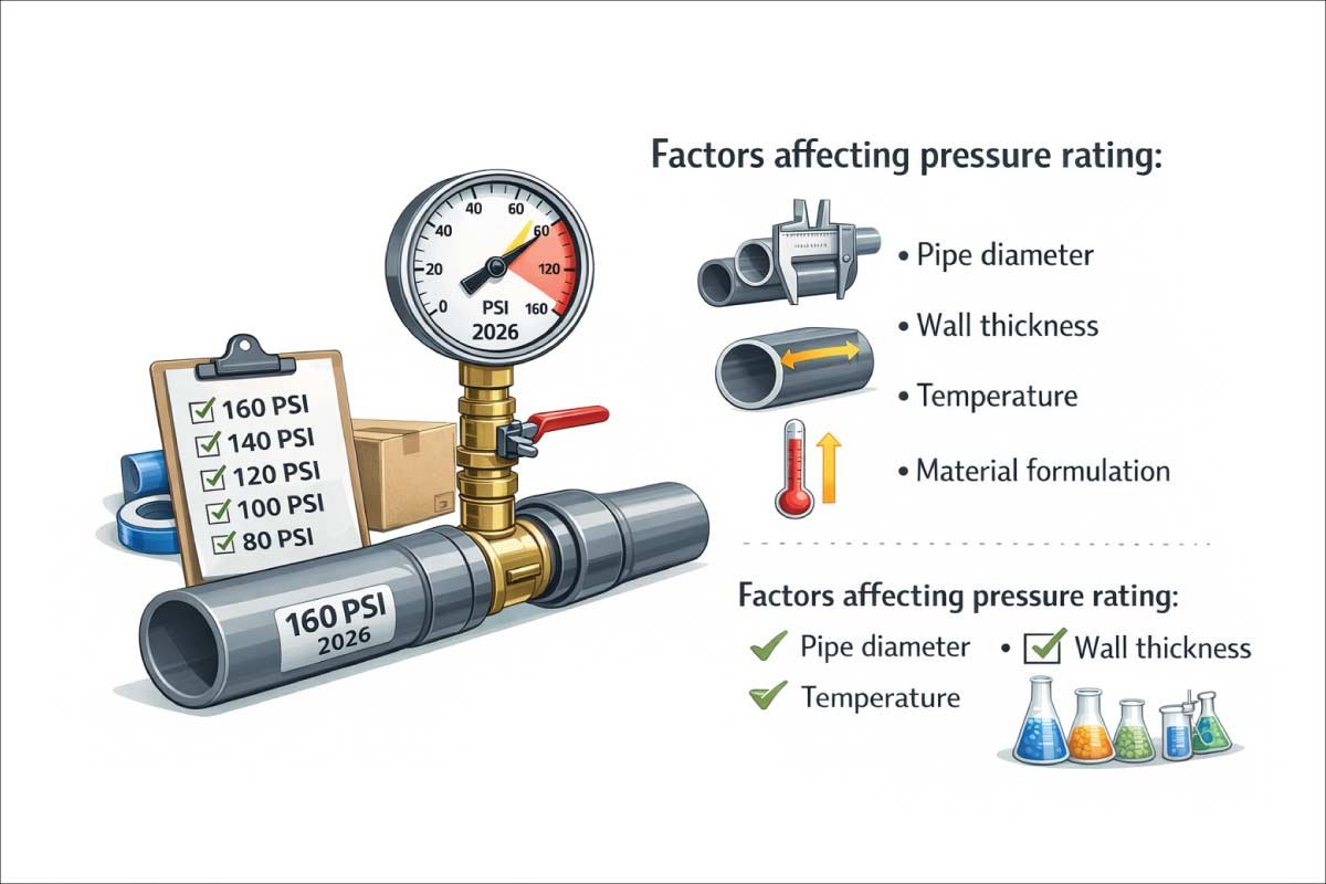 pvc pipe Pressure Ratings and Performance
